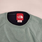 THE NORTH FACE バイカラーニット NTW38103 アクリルウール セーター ニット ライトブルー レディース ザノースフェイス【中古】6-0905T∞
