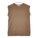 assiette A29-05148-02 ノースリーブ Ｔシャツ カットソー ブラウン レディース アシェット【中古】6-0617S∞