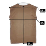 assiette A29-05148-02 ノースリーブ Ｔシャツ カットソー ブラウン レディース アシェット【中古】6-0617S∞