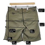 HAGLOFS climatic ショートパンツ ハーフパンツ ショーツ カーキ レディース ホグロフス【中古】6-0617S∞