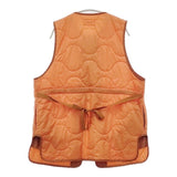 BEAMS BOY リップ サーモ ライナー ベスト 定価14800円 中綿 ナイロン ベスト オレンジ レディース ビームスボーイ【中古】6-0820T∞