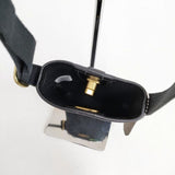 Brady LOWCA-MINI 定価28600円 ポシェット キャンバスレザー IP42-01 ショルダーバッグ ブラック レディース ブレディ【中古】6-0810G∞
