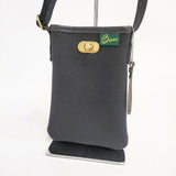 Brady LOWCA-MINI 定価28600円 ポシェット キャンバスレザー IP42-01 ショルダーバッグ ブラック レディース ブレディ【中古】6-0810G∞