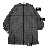 Traditional Weatherwear アークリー パフスリーブ ロング 定価46200円 サイズ34 キルティング コート 25AW ブラック レディース トラディショナルウェザーウェア【中古】6-0328T♪