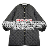 Traditional Weatherwear アークリー パフスリーブ ロング 定価46200円 サイズ34 キルティング コート 25AW ブラック レディース トラディショナルウェザーウェア【中古】6-0328T♪