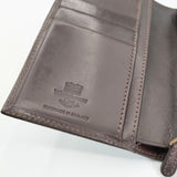 Whitehouse Cox 革 ブライドルレザー 小銭入れあり 二つ折り財布 ブラウン メンズ ホワイトハウスコックス【中古】6-0527G∞