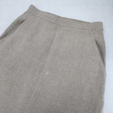 adam et Rope リネン 麻 ロングスカート ベージュ レディース アダムエロペ【中古】6-0510M∞