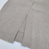 adam et Rope リネン 麻 ロングスカート ベージュ レディース アダムエロペ【中古】6-0510M∞