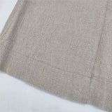 adam et Rope リネン 麻 ロングスカート ベージュ レディース アダムエロペ【中古】6-0510M∞
