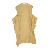 baserange ロング マキシ丈 Shaw Kaftan オーガニックコットン リブラップ ワンピース ベージュ系 レディース ベースレンジ【中古】6-0615S∞