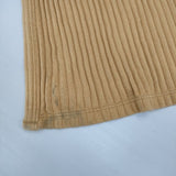 baserange ロング マキシ丈 Shaw Kaftan オーガニックコットン リブラップ ワンピース ベージュ系 レディース ベースレンジ【中古】6-0615S∞