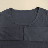 SLOBE IENA SAWAHOCO パーフェクトカットソー 長袖Ｔシャツ カットソー ロンＴ 25SS ネイビー レディース スローブイエナ【中古】6-0314M♪