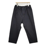 ARTS&SCIENCE EASY PANTS イージーパンツ 0213-U3110-0100 コットン パンツ ブラック系 レディース アーツ&サイエンス【中古】6-0523G∞
