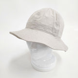 MHL. WASHED VINTAGE COTTON NYLON サイズF コットンナイロン 帽子 595-2276503 ハット グレージュ レディース エムエイチエル【中古】6-0331G◎