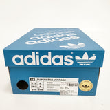adidas Originals Superstar Vintage 定価19800円 24.5cm IH8660 スニーカー グレー レディース アディダスオリジナルス【中古】6-0423G◎