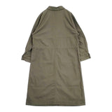 MHL. UNIFORM COTTON LINEN TWILL コートワンピース 595-2158502 コート カーキ レディース エムエイチエル【中古】6-0510M∞