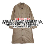 nitca 22-01-JK-006-09-1 コットン コートワンピ ワンピース ベージュ レディース ニトカ【中古】6-0510M∞