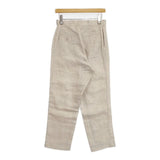 YOUNG & OLSEN リネン Y02101-PT002 パンツ ベージュ キナリ レディース ヤングアンドオルセン【中古】6-0510M∞