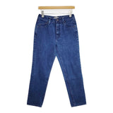 YANUK ×金子綾 ハイライズスリムテーパード サイズ25 57183507 デニムパンツ ブルー レディース ヤヌーク【中古】6-0713G∞