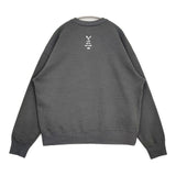THE NORTH FACE ズーピッカー クルー サイズXL 定価15950円 NT12536 スウェット チャコールグレー メンズ ザノースフェイス【中古】6-0328M♪