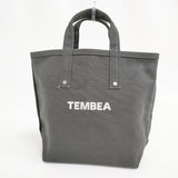 TEMBEA ペインタートートバッグ SMALL 定価18700円 TMB-2598N トートバッグ チャコールグレー レディース テンベア【中古】6-0517G∞