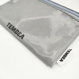 TEMBEA FLAT POUCH SMALL 小物入れ ポーチ ブルーグレー ユニセックス テンベア【中古】6-0527G∞