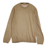 45R/45rpm 超ガーゼの908オーシャンホールクルーネックTシャツ 定価17600円 セーター ニット ベージュ ユニセックス フォーティーファイブアールピーエム【中古】6-0320M♪