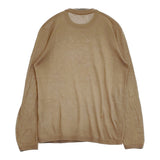 45R/45rpm 超ガーゼの908オーシャンホールクルーネックTシャツ 定価17600円 セーター ニット ベージュ ユニセックス フォーティーファイブアールピーエム【中古】6-0320M♪