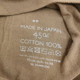 45R/45rpm 超ガーゼの908オーシャンホールクルーネックTシャツ 定価17600円 セーター ニット ベージュ ユニセックス フォーティーファイブアールピーエム【中古】6-0320M♪
