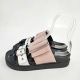 INUIKII イヌイキ Leather Straps ストラップサンダル サイズ36 サンダル ブラック 多色 レディース【中古】6-0703S◎