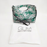 Gianni Chiarini Design 未使用品 GUM 花柄 2way ショルダーバッグ ホワイト グリーン レディース ジャン二キアリ―ニデザイン【中古】6-0323G◎