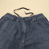 ARTS&SCIENCE Relax easy tapered pants デニム 定価44000円 0231-U3147-0244 パンツ ブルー レディース アーツ&サイエンス【中古】6-0523G∞