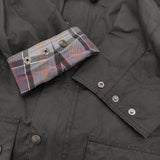 Barbour Bedale OS Wax サイズ36 222MWX1679 オーバーサイズ ビデイル ワックス ジャケット ブラック メンズ バブアー【中古】6-0925T♪
