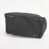 TEMBEA BAGUETTE TOTE DOG 犬柄 バゲットトート トートバッグ キナリ レディース テンベア【中古】6-0712G∞