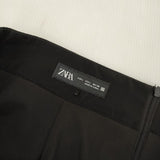 ZARA 2タックスカート ポリエステル サイズL ロングスカート ブラック レディース ザラ【中古】6-0810M∞