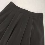 ZARA 2タックスカート ポリエステル サイズL ロングスカート ブラック レディース ザラ【中古】6-0810M∞