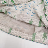 mina perhonen one day シルクウール wa5101 サイズ38 ギャザー ロングスカート ライトベージュ レディース ミナペルホネン【中古】6-0320M♪