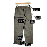 sisam シサム工房 コットン イージーパンツ サイズ1 パンツ グレー レディース シサム【中古】6-0810G∞