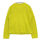 BEAMS BOY リングドットカーディガン スナップボタン ライム 定価8580円 カーディガン イエロー系 レディース ビームスボーイ【中古】6-0810M∞
