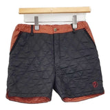 FJALLRAVEN キルティング 中綿 FR-4217L ショートパンツ ハーフパンツ ショーツ ブラック レディース フェールラーベン【中古】6-1003T∞