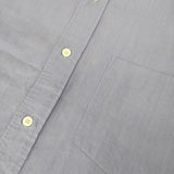 COMOLI バンドカラーシャツ サイズ1 定価26400円 U03-02002 長袖シャツ ブルー メンズ コモリ【中古】6-0610M∞