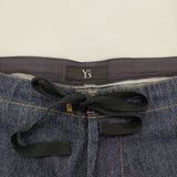 Y's ワイドデニムパンツ YV-P19-008 デニムパンツ ネイビー レディース ワイズ/Yohji【中古】6-0520G∞