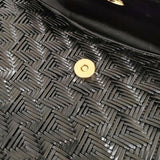 HAMANO 濱野皮革工藝 レザー ハンドバッグ ロイヤルモデル メッシュ トートバッグ ブラック レディース ハマノ【中古】6-0712G∞