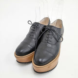 Vivienne Westwood ロッキンホース ウエッジ 厚底 アクセサリーズ サイズ39 982002 シューズ・靴 ブラック ブラウン レディース ヴィヴィアンウエストウッド【中古】6-0323G◎