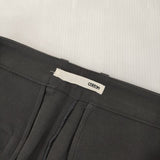 evam eva cotton double tuckPT 定価30800円 E201T011 日本製 サイズ2 パンツ グレー レディース エヴァムエヴァ【中古】6-0810G∞