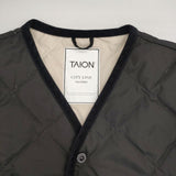 TAION CITY LINE キルティング USA XS ダウンジャケット ブラック レディース タイオン【中古】6-0907T∞