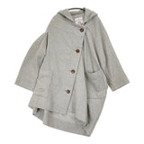 Vivienne Westwood Red Label 変形デザイン フーデッドコート オーブ サイズ2 コート グレー レディース ヴィヴィアンウエストウッドレッドレーベル【中古】6-0914T♪