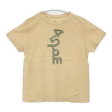 45R/45rpm ロゴプリント 半袖Ｔシャツ カットソー イエロー レディース フォーティーファイブアールピーエム【中古】6-0615S∞