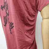 Vivienne Westwood Red Label CHOICE 変形 ギャザーTシャツ チュニック コットン サイズ2 70101M 16-77-22002 半袖 レディース ヴィヴィアンウエストウッドレッドレーベル【中古】6-0525S◎