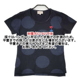 Vivienne Westwood Red Label ドット オーブ刺繍 半袖Ｔシャツ カットソー ブラック ネイビー レディース ヴィヴィアンウエストウッドレッドレーベル【中古】6-0615S∞